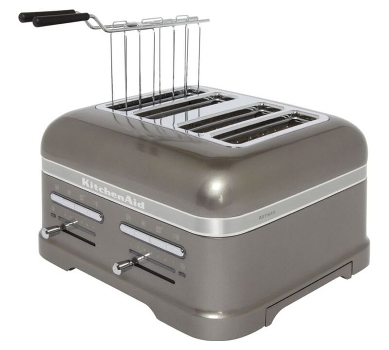 Toaster KitchenAid 5KMT4205EMS Artisan 4 tranches Gris Etain image number 1