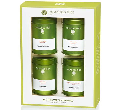 Palais des Th&eacute;s Green Tea Selection Box x 4 Loose Leaf Teas