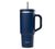 Gourde isotherme avec paille Travel cup bleu nuit - 90 cl - QWETCH image