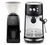 Machine expresso SAGE The Bambino Black truffle + Moulin &agrave; caf&eacute; Baratza Encore ESP noir image