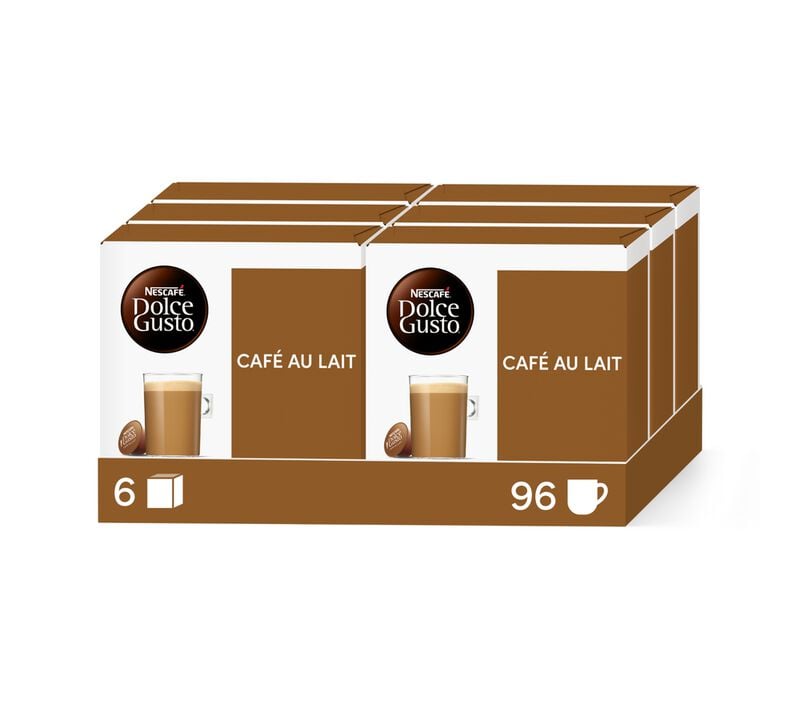 96 capsule Caf&eacute; au Lait &ndash; Nescaf&eacute;* Dolce Gusto* image number 0