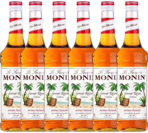 Sirop Saveur Rhum - 6 x 70 cl - MONIN