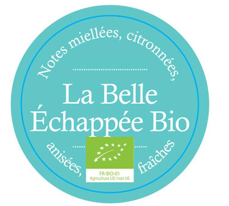 Infusion La Belle &Eacute;chapp&eacute;e Bio - Vrac 2 x 100 g - COMPTOIR FRAN&Ccedil;AIS DU TH&Eacute; image number 1