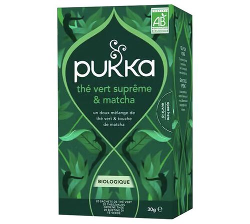 Pukka - T&egrave; verde Matcha Supremo - 20 bustine