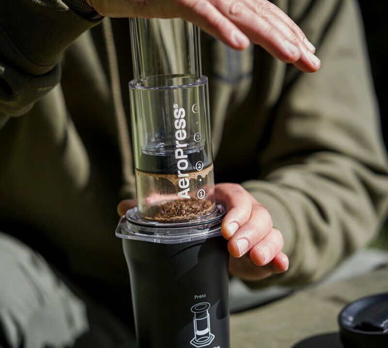 Aeropress Go Plus Portable Coffee Maker - Black image number 4
