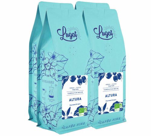 1 Kg Caf&eacute; moulu Bio Altura - Lugat
