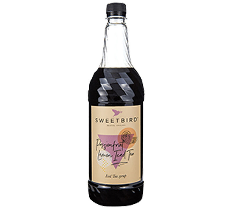 Sweetbird Syrup - Passion Fruit Lemon Iced Tea - 1L image number 0