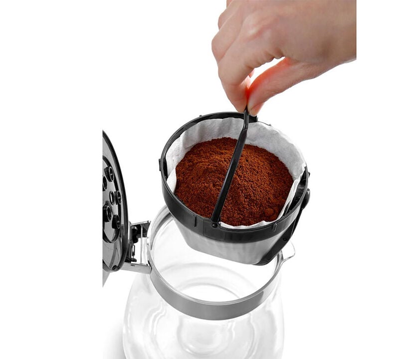 Cafeti&egrave;re &eacute;lectrique DELONGHI Clessidra ICM17210 pour caf&eacute; filtre et slow coffee image number 4