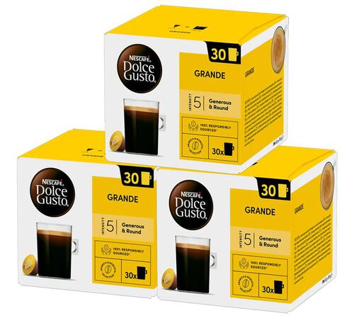 90 Grande Pods &ndash; NESCAFE* DOLCE GUSTO*