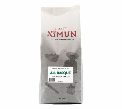 Caf&eacute; Ximun Coffee Beans All Basque 100% Arabica - 1kg