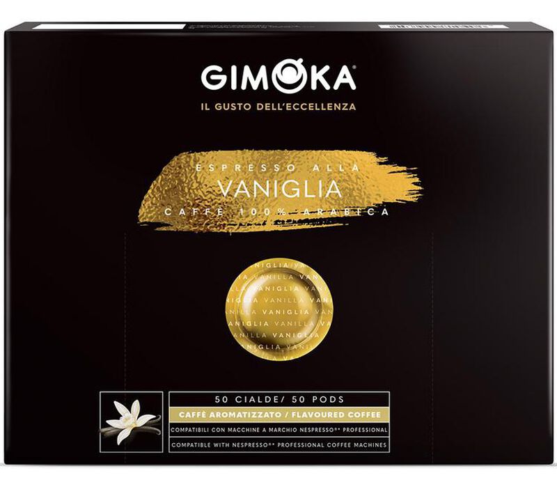 50 capsules compatibles Nespresso* Pro Vanille &ndash; GIMOKA image number 0