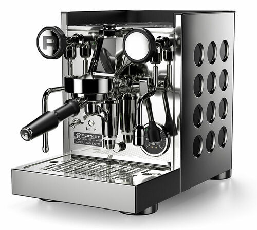 Rocket Espresso - Siebtr&auml;germaschine Appartamento TCA - Edelstahl und schwarz