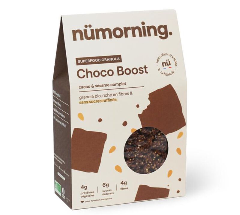 Granola Choco Boost Bio - 300 g - N&Uuml;MORNING image number 0