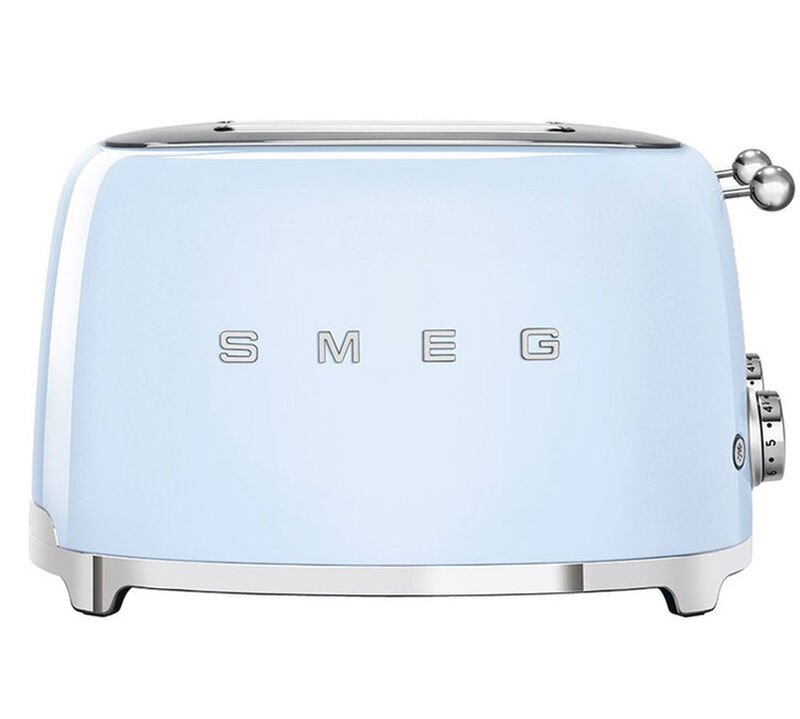 Toaster 4 tranches Ann&eacute;es 50 Bleu Azur - SMEG - Parfait &eacute;tat image number 1