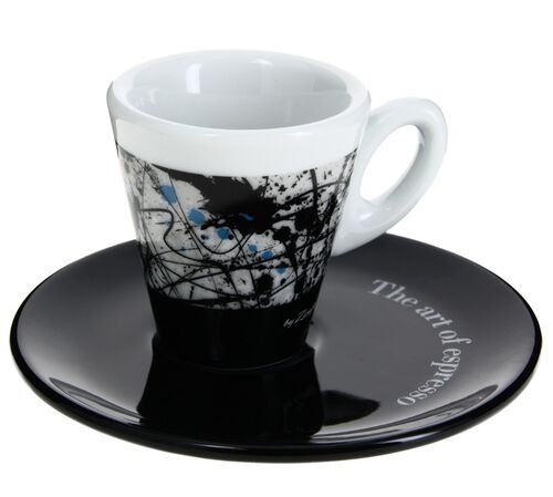 Zicaff&egrave; 'The Art of Espresso' set of 6 cups and saucers image number 6