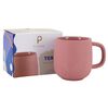 Pack of Pylano Cafeti&egrave;re 1L and Terra Mugs in Pink with Lugat Rose Diamond Ground Coffee - 250g image number 2