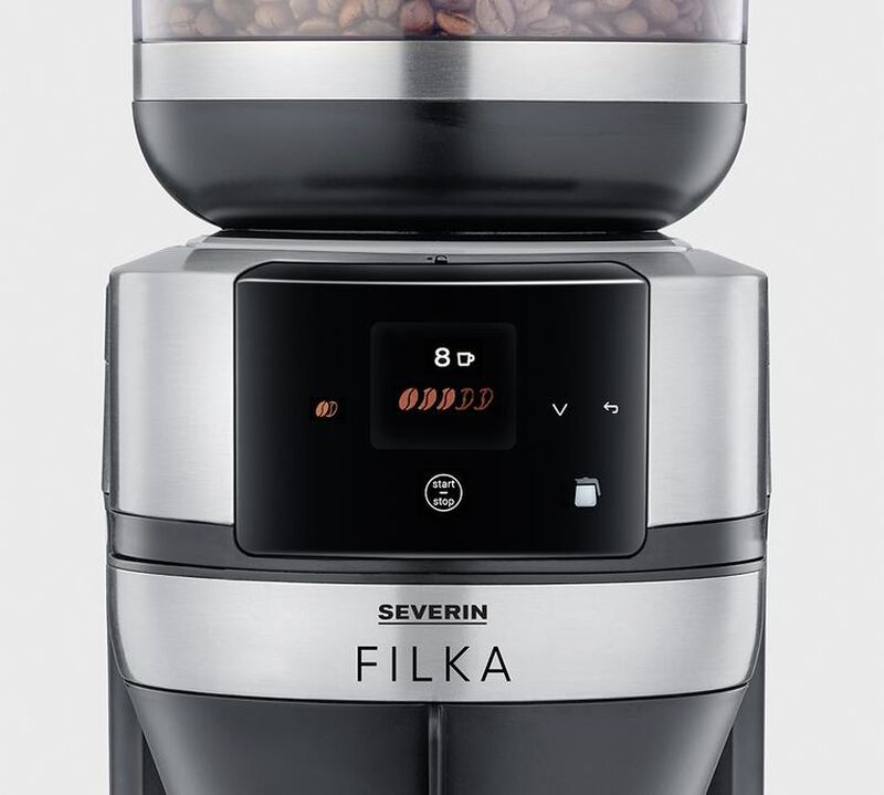 Cafeti&egrave;re filtre avec broyeur Filka 2.0 KA4853 verseuse isotherme - SEVERIN image number 4