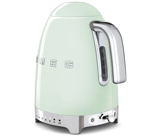 Bouilloire &agrave; temp&eacute;rature r&eacute;glable KLF04PGEU Vert d'eau 1,7 L - SMEG image number 1