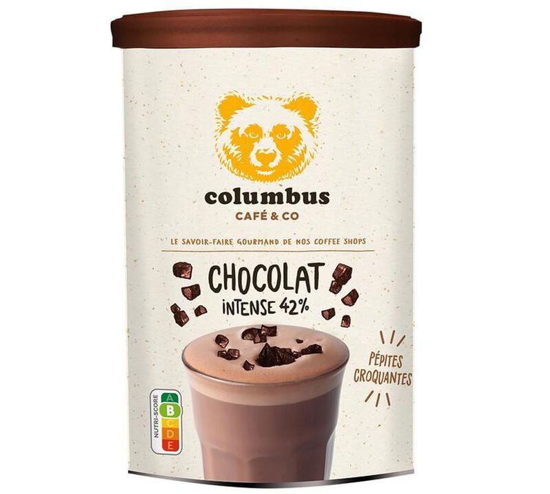 Poudre Chocolat Intense 42% Cacao - Vrac 320 g - COLUMBUS & CO image number 0