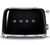 Smeg 2-Schlitz-Toaster schwarz image