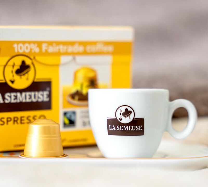 33 Nespresso* compatible capsules Original Espresso Fairtrade - LA SEMEUSE image number 2