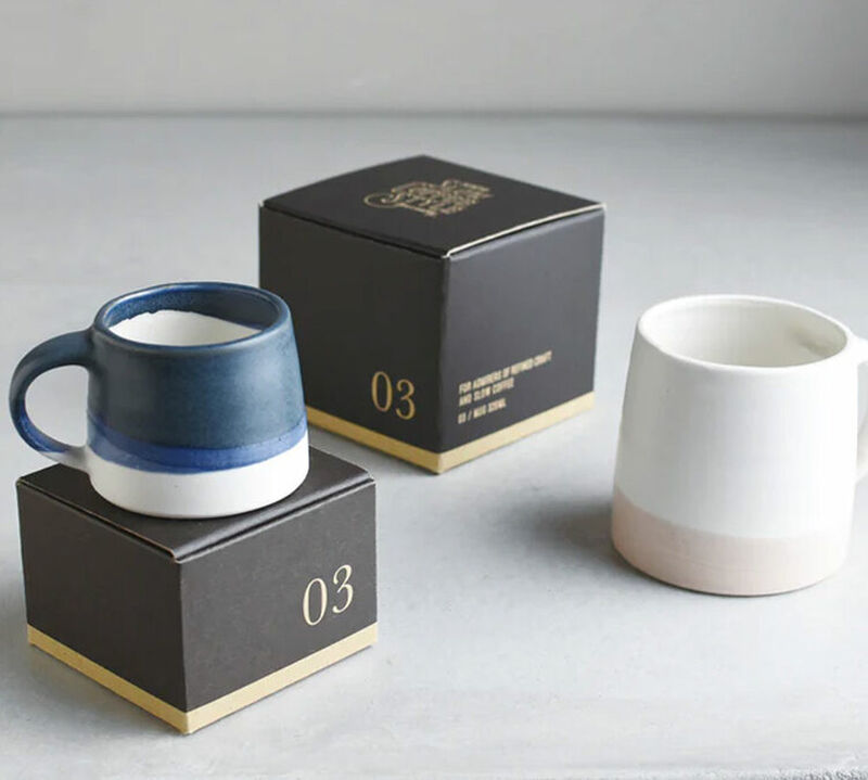 Kinto Mug SCS-03 White x Pink Beige - 320ml image number 2