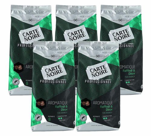 5 Kg Caf&eacute; en grain N&deg;5 Aromatique - Carte Noire