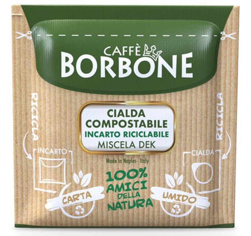 Caff&egrave; Borbone - 50 Cialde Carta - Miscela Dek image number 2