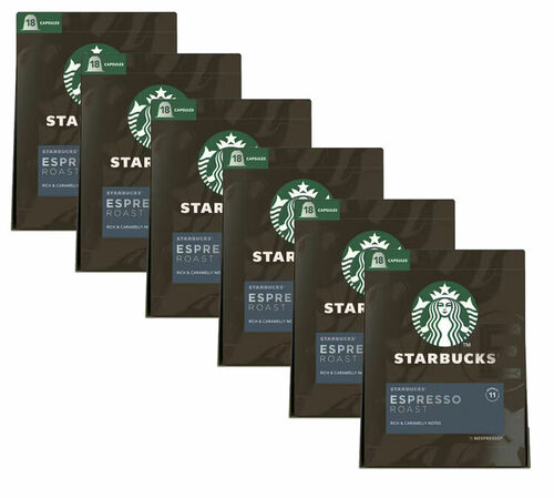 108 capsules compatibles Nespresso* Original Expresso Roast - STARBUCKS