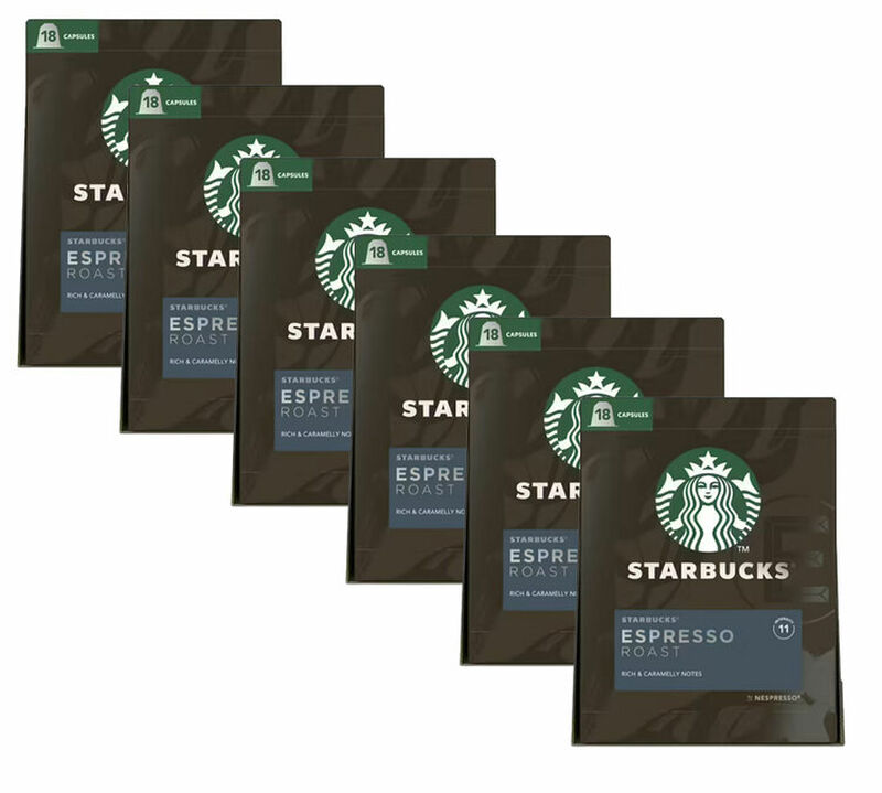 108 capsules compatibles Nespresso* Original Expresso Roast - STARBUCKS image number 0