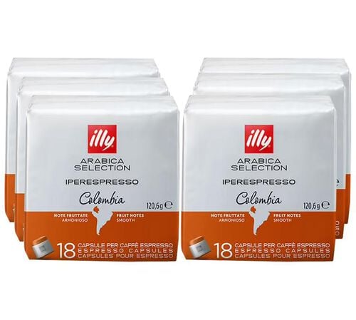 108 capsules Illy iperespresso Monoarabica Colombie - ILLY