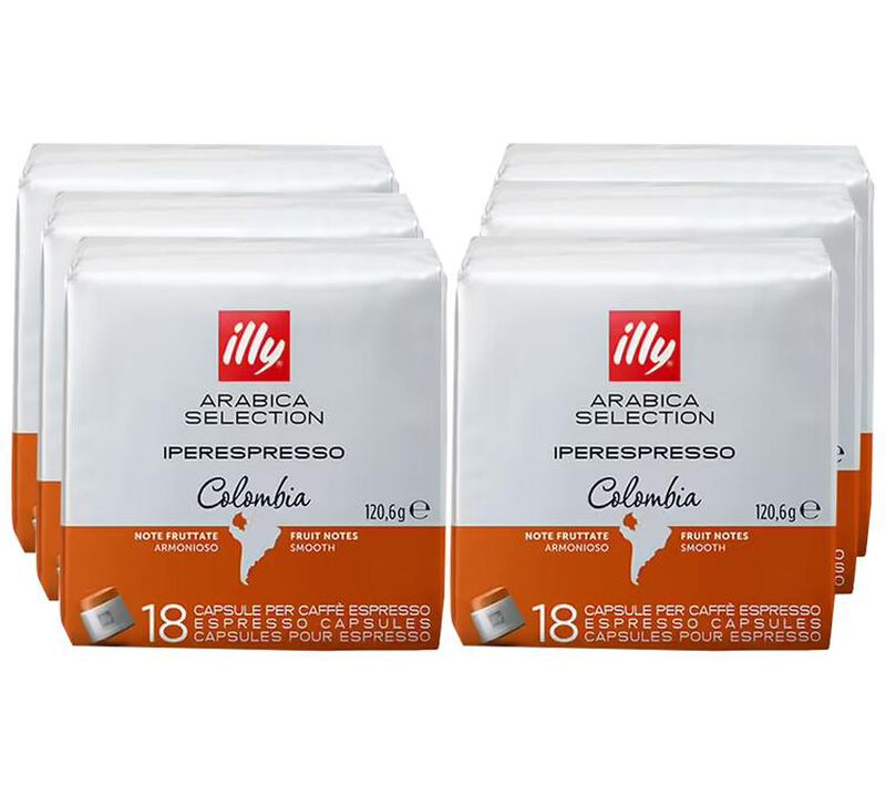 108 capsules Illy iperespresso Monoarabica Colombie - ILLY image number 0