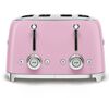 Grille-pain TSF03PKEU 4 tranches Rose vernis - SMEG image number 4