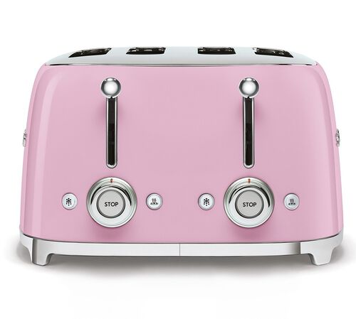 Grille-pain TSF03PKEU 4 tranches Rose vernis - SMEG image number 4
