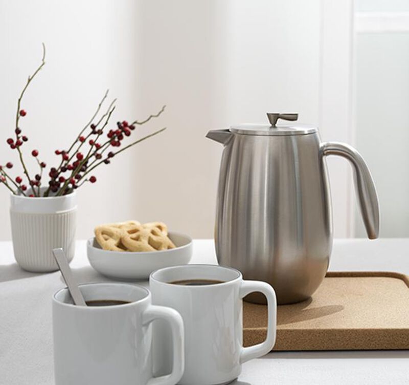 Bodum Columbia double-wall stainless steel French Press - 1L image number 1