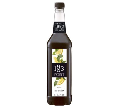 Sirop 1883 Routin Th&eacute; Citron - Bouteille plastique - 1L