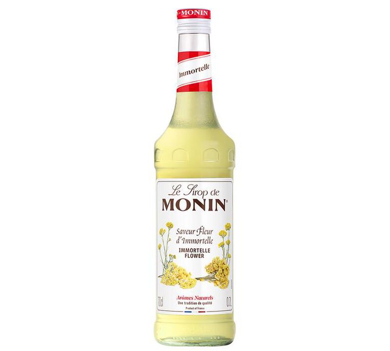 Sirop fleur d'immortelle - 70cl - MONIN image number 0