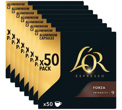 400 capsulesles Forza compatibles Nespresso* Original - L'OR ESPRESSO