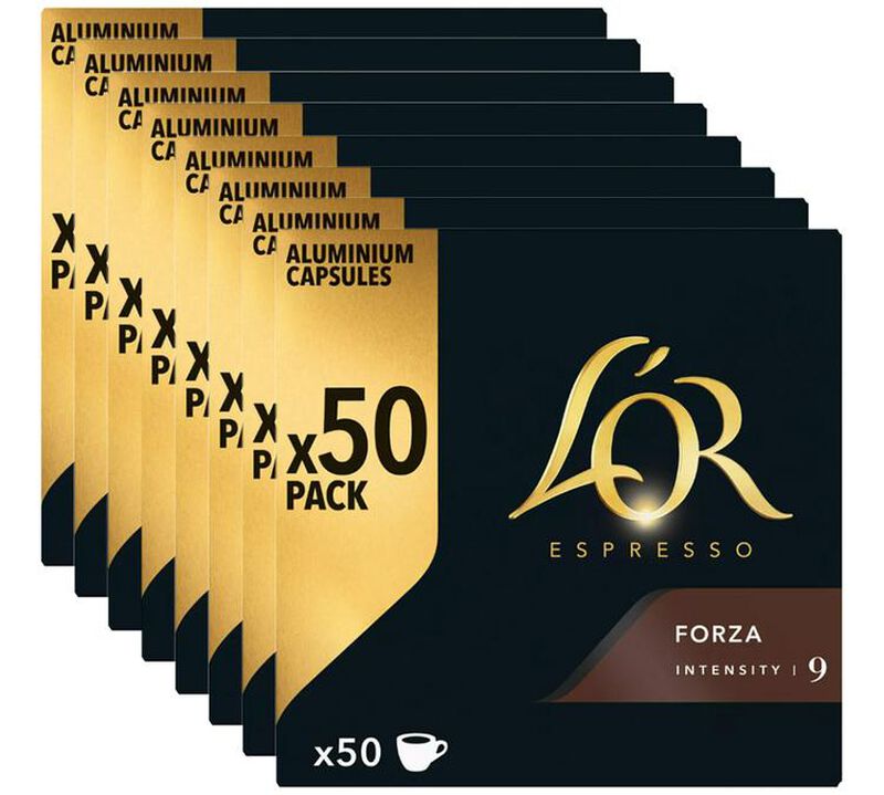 400 capsulesles Forza compatibles Nespresso* Original - L'OR ESPRESSO image number 0