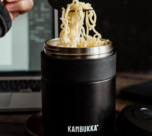 Lunchbox isotherme BORA Matte Black 60 cl - KAMBUKKA image number 3