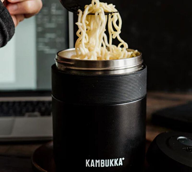 Lunchbox isotherme BORA Matte Black 60 cl - KAMBUKKA image number 3