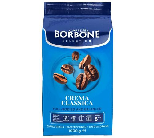 Caffe Borbone Crema Classica Coffee Beans 1kg