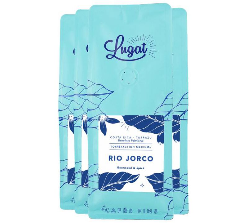 Caf&eacute;s Lugat Coffee Beans Rio Jorco from Costa Rica - 1kg image number 0