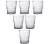 DURALEX stackable glasses - 6 x 200ml image number 0