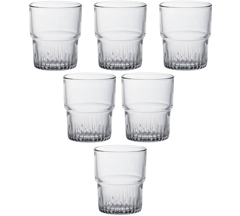 DURALEX stackable glasses - 6 x 200ml image number 0