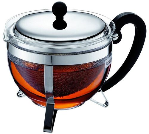 Th&eacute;i&egrave;re en verre et filtre inox 1,3 L BODUM Chambord