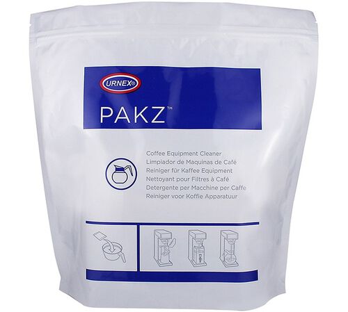 Urnex Pakz Cleaning Powder for Filter Coffee Makers x 20 sachets