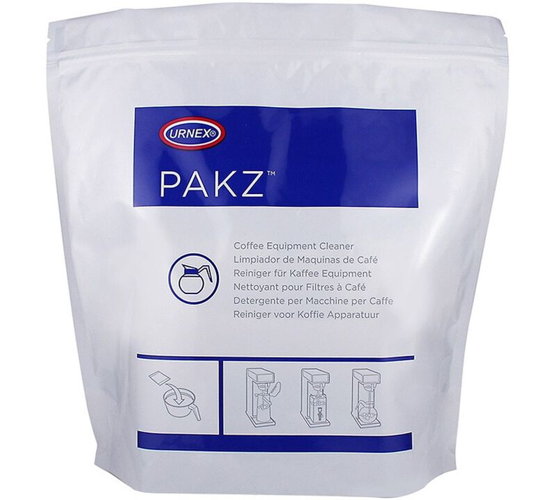 Urnex Pakz Cleaning Powder for Filter Coffee Makers x 20 sachets image number 0