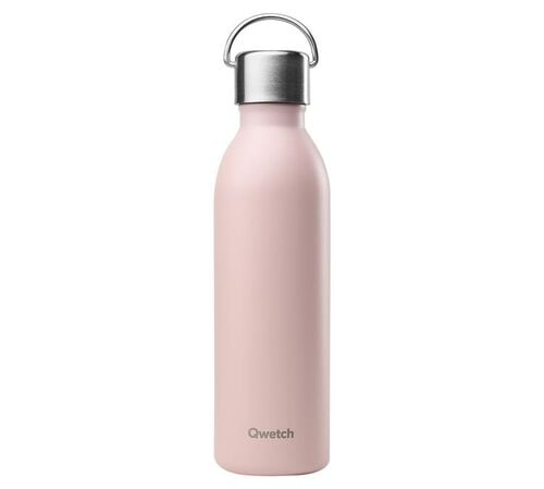 Gourde isotherme Active rose pastel - 60 cl - QWETCH