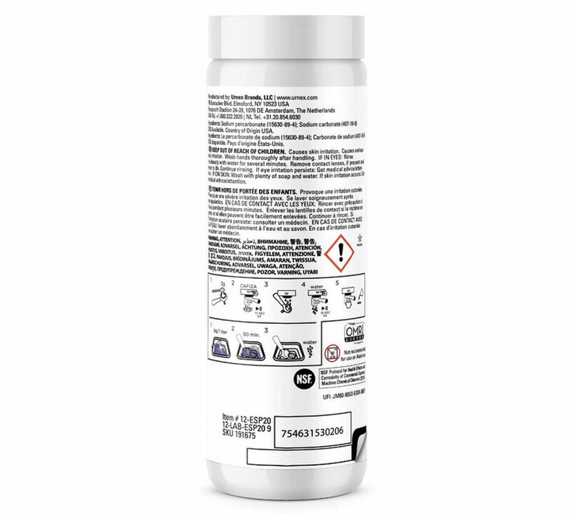 Urnex Cafiza Espresso Machine Cleaner Powder - 566g image number 1